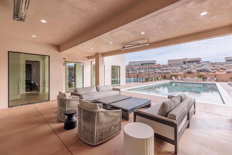 St. George Sensation | Resort-like Estate with Pool, Spa & Pickleball Courts - Saint George, Utah