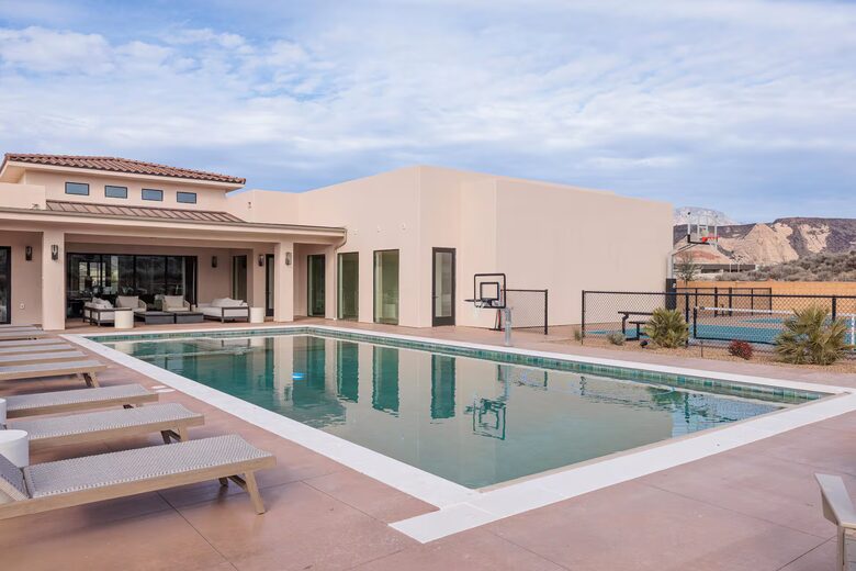 St. George Sensation | Resort-like Estate with Pool, Spa & Pickleball Courts - Saint George, Utah