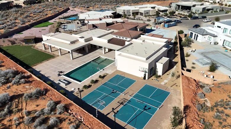 St. George Sensation | Resort-like Estate with Pool, Spa & Pickleball Courts - Saint George, Utah