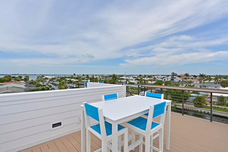 Bradenton Waterfront Escape with Private Dock & Rooftop Lounge - Bradenton, Florida