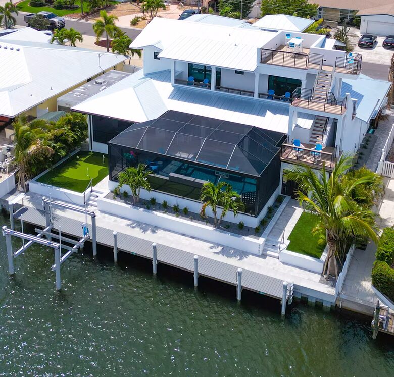 Bradenton Waterfront Escape with Private Dock & Rooftop Lounge - Bradenton, Florida