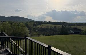 Retraite dans une maison en rondins de la vallée de Shenandoah avec vue sur les montagnes - Bentonville, Virginie