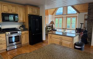 Retraite dans une maison en rondins de la vallée de Shenandoah avec vue sur les montagnes - Bentonville, Virginie