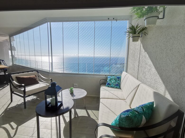 Uninterrupted sea views beachfront apartment - Viña del Mar, Chile