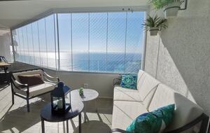 Uninterrupted sea views beachfront apartment - Viña del Mar, Chile