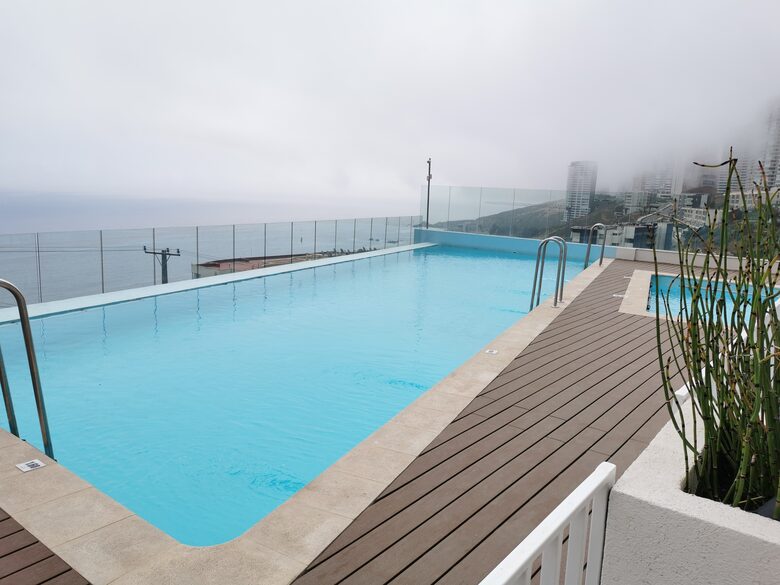 Uninterrupted sea views beachfront apartment - Viña del Mar, Chile