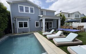 Pool and loungers