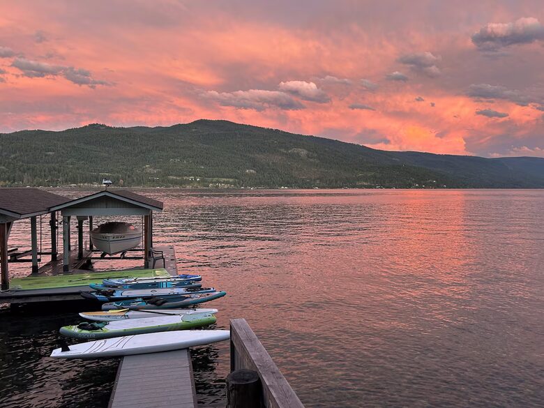 Retraite en chalet privé au lac Flathead - Bigfork, Montana