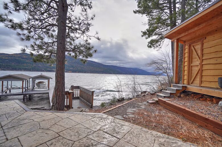 Retraite en chalet privé au lac Flathead - Bigfork, Montana