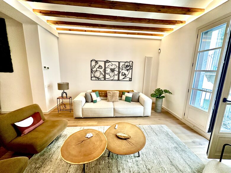 Stylish Historic Flat Steps from Barcelona’s Waterfront - Barcelona, Spain