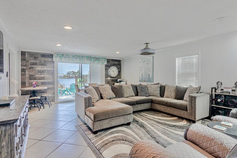 Panama City Beach Waterfront Bay House - Panama City Beach, Florida