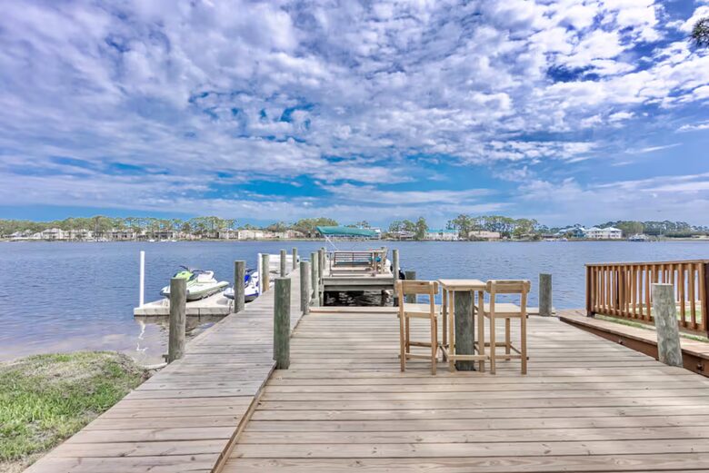 Panama City Beach Waterfront Bay House - Panama City Beach, Florida