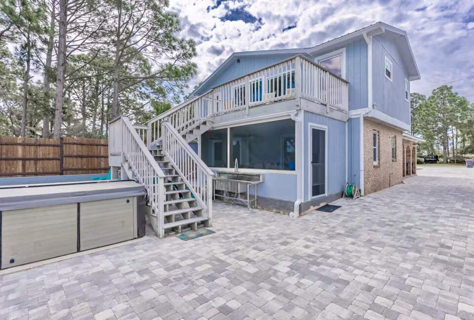 Panama City Beach Waterfront Bay House - Panama City Beach, Florida