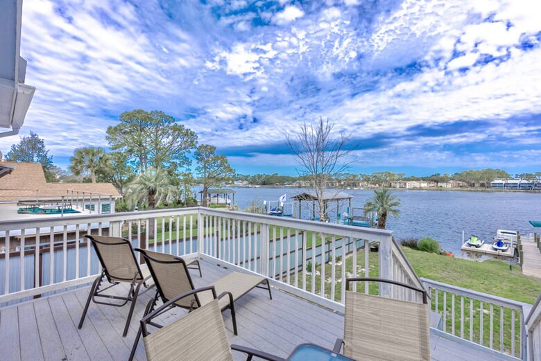 Panama City Beach Waterfront Bay House - Panama City Beach, Florida