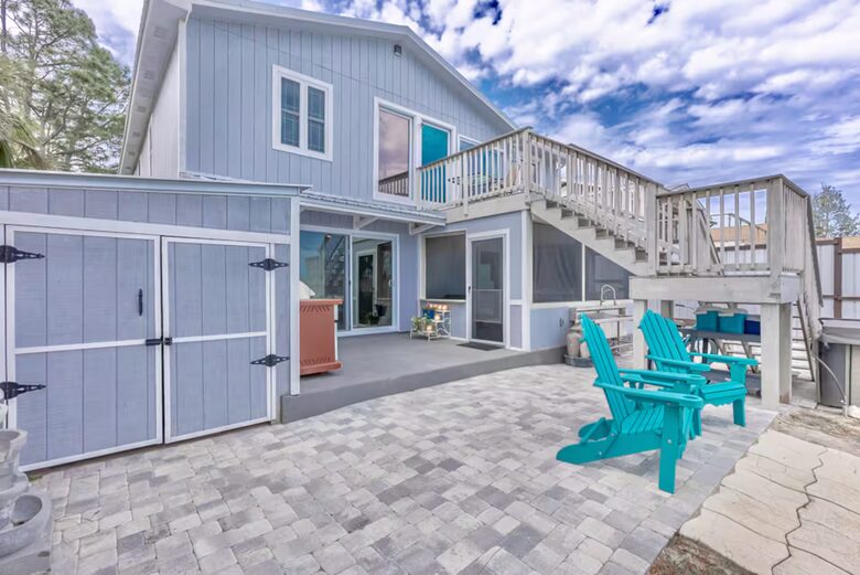 Panama City Beach Waterfront Bay House - Panama City Beach, Florida