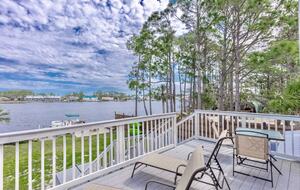 Panama City Beach Waterfront Bay House - Panama City Beach, Florida