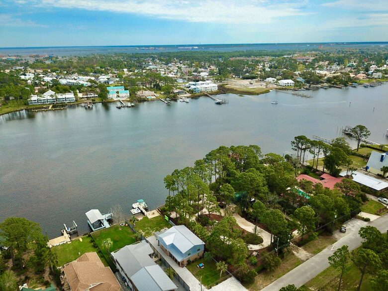 Panama City Beach Waterfront Bay House - Panama City Beach, Florida