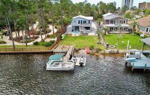Panama City Beach Waterfront Bay House - Panama City Beach, Florida