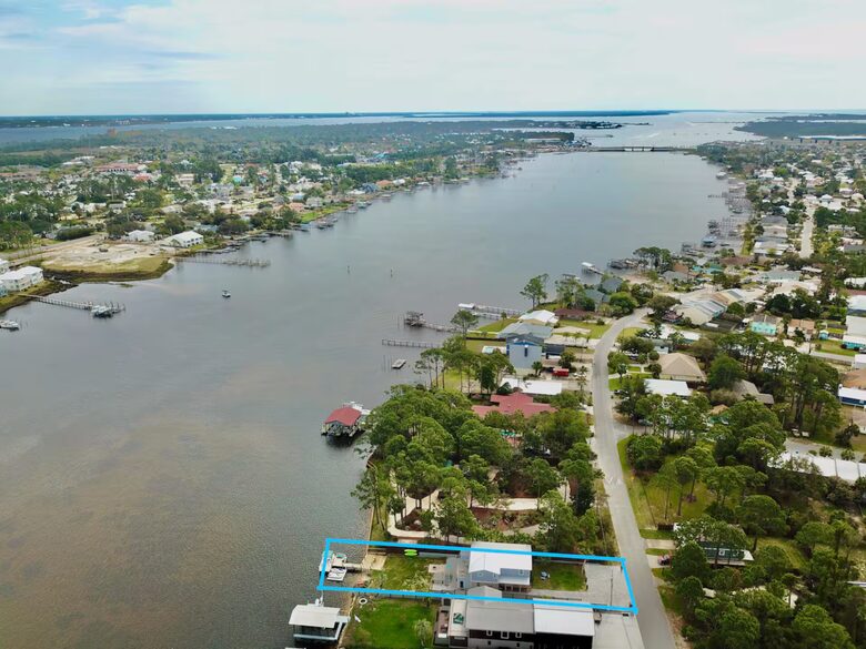 Panama City Beach Waterfront Bay House - Panama City Beach, Florida