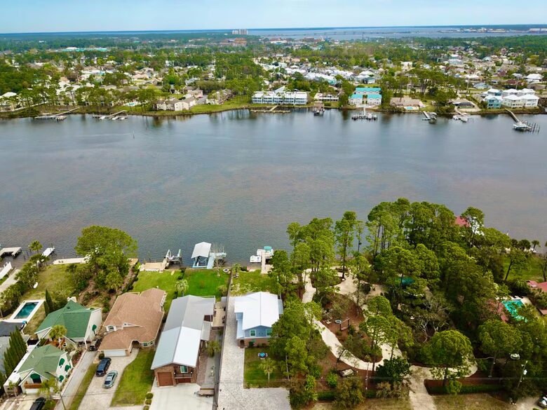 Panama City Beach Waterfront Bay House - Panama City Beach, Florida