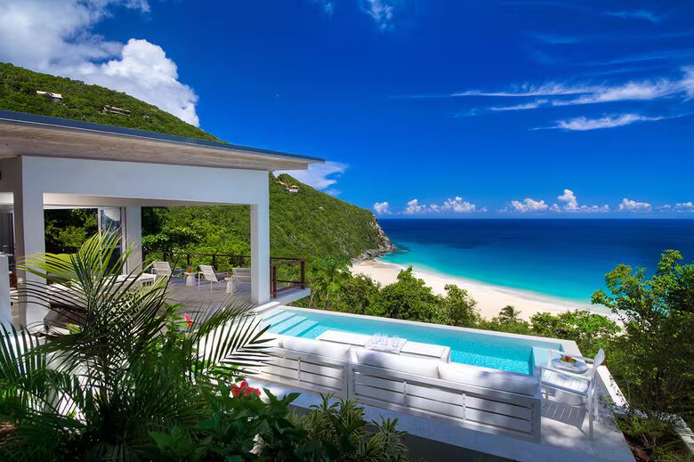 Oceanview Villa Above Trunk Bay - Tortola, Virgin Islands, British