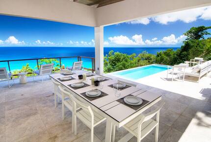 Oceanview Villa Above Trunk Bay - Tortola, Virgin Islands, British