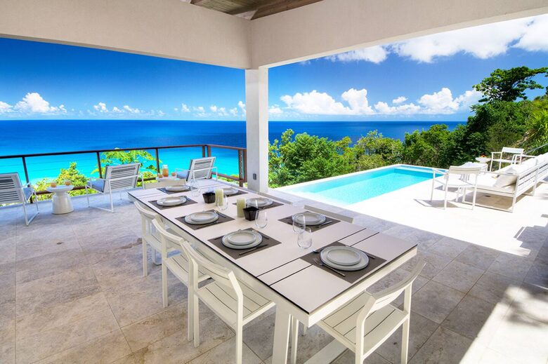 Oceanview Villa Above Trunk Bay - Tortola, Virgin Islands, British