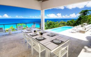 Oceanview Villa Above Trunk Bay - Tortola, Virgin Islands, British