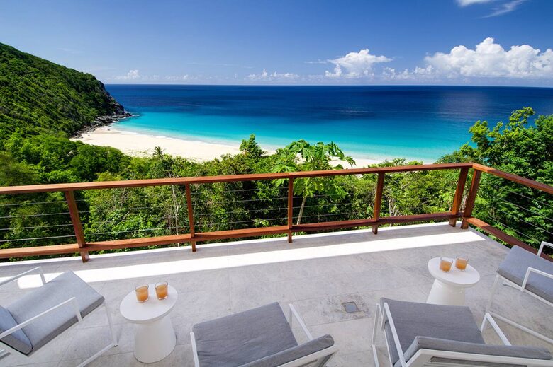 Oceanview Villa Above Trunk Bay - Tortola, Virgin Islands, British