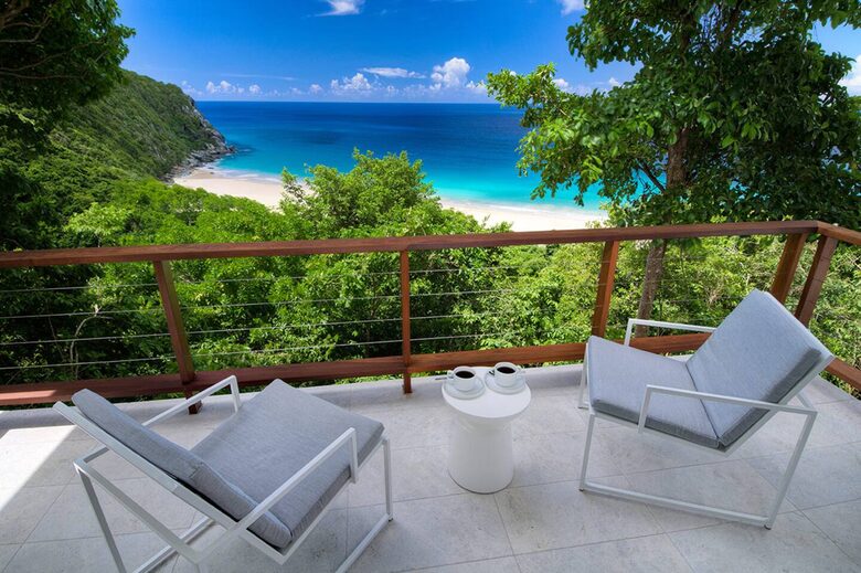 Oceanview Villa Above Trunk Bay - Tortola, Virgin Islands, British