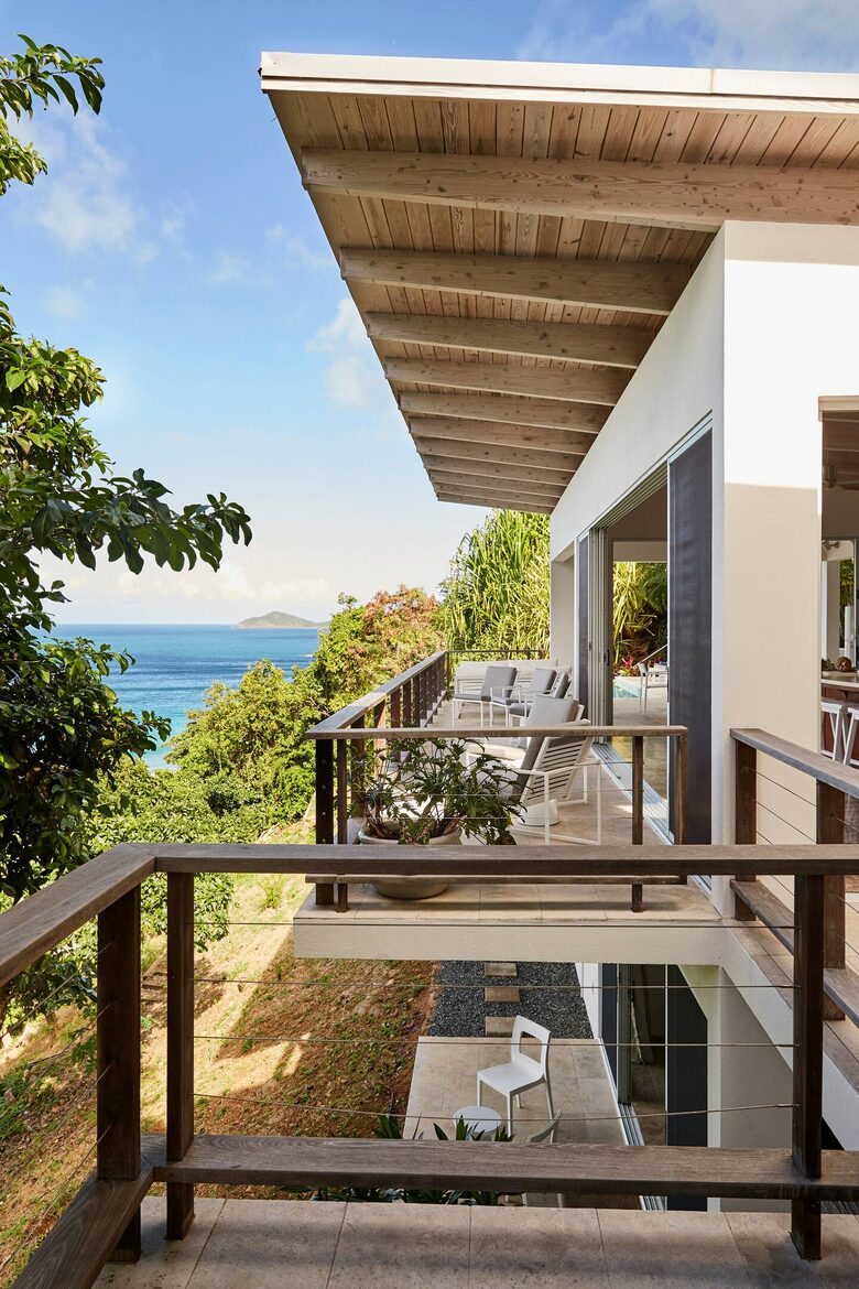 Oceanview Villa Above Trunk Bay - Tortola, Virgin Islands, British