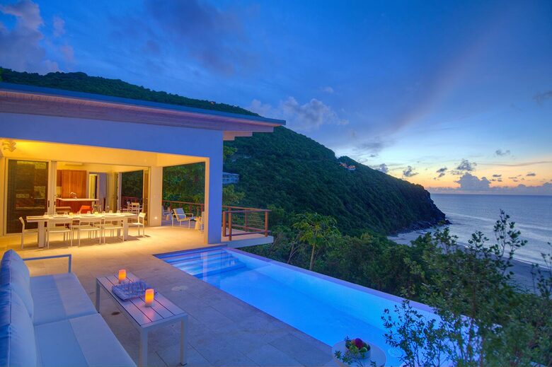 Oceanview Villa Above Trunk Bay - Tortola, Virgin Islands, British