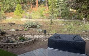 Backyard and Spa