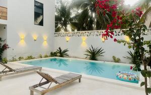 Modern Yucatán Beach House with Rooftop Pool & Direct Sand Access - Chuburná, Mexico