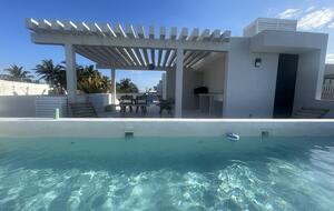 Modern Yucatán Beach House with Rooftop Pool & Direct Sand Access - Chuburná, Mexico