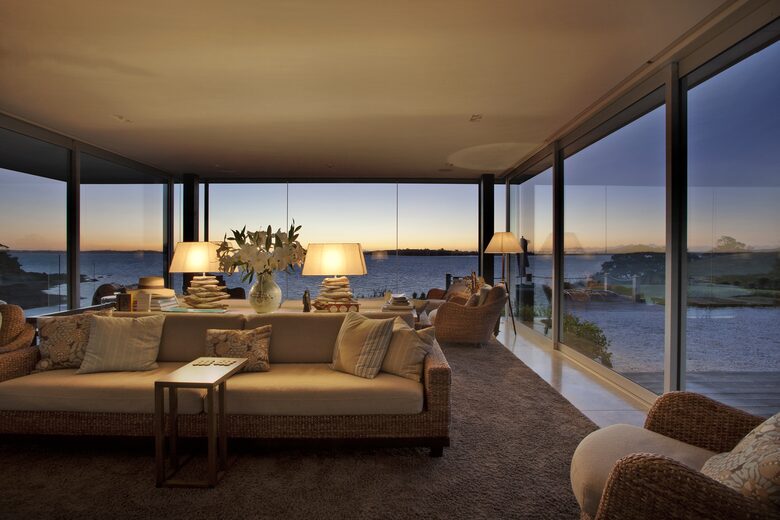 Hei Matau Lodge - Luxury Waiheke Retreat with Private Headland & Oceanfront Setting - Waiheke Island, New Zealand