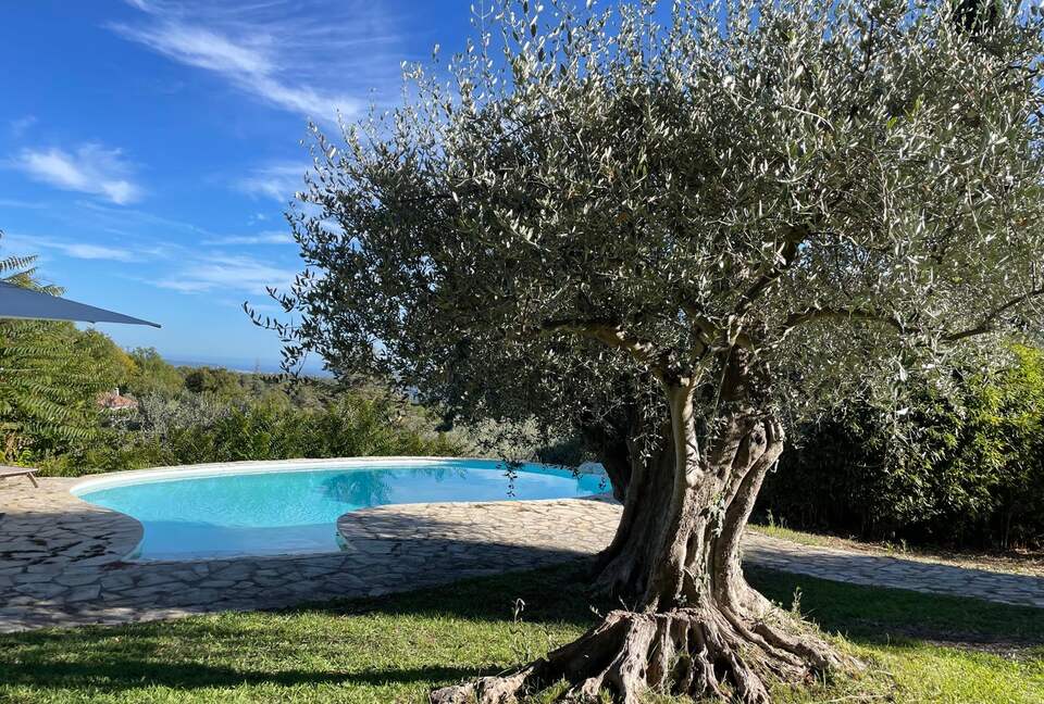 Refined Living with Riviera Views - Saint-Cézaire-sur-Siagne, France