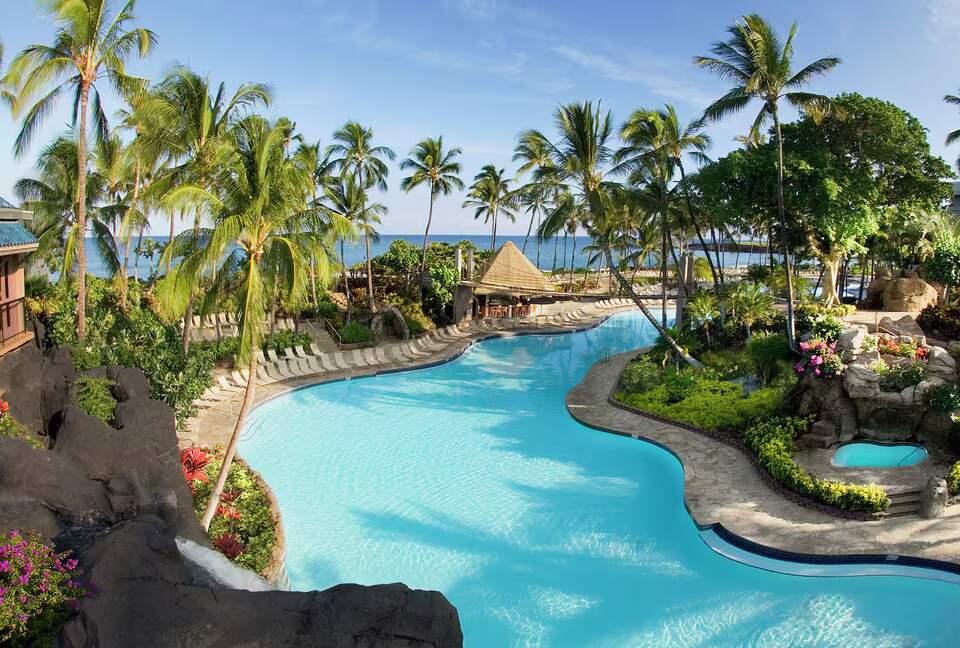 Hilton Club Ocean Tower Waikoloa Village | One Bedroom Ocean View - Waikoloa, Hawaii