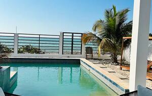 Celestún Beachfront Estate with Saltwater Pool & Gulf Views - Celestún, Mexico