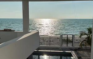 Celestún Beachfront Estate with Saltwater Pool & Gulf Views - Celestún, Mexico