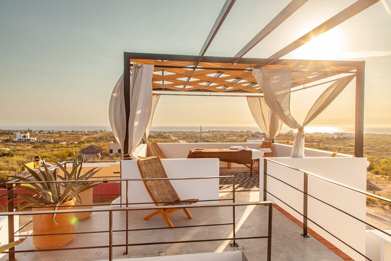 Casa Del Toro | Luxury Villa with Pool, Sauna & Rooftop Ocean Views - Todos Santos, Mexico