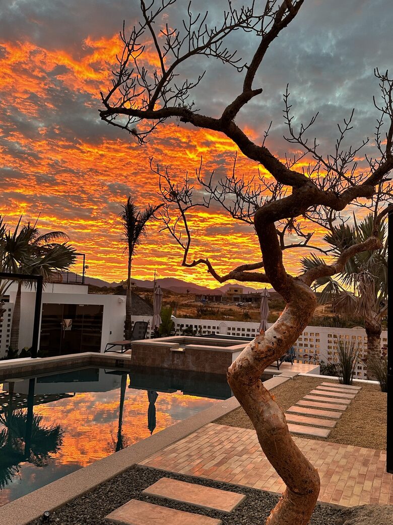 Casa Del Toro | Luxury Villa with Pool, Sauna & Rooftop Ocean Views - Todos Santos, Mexico