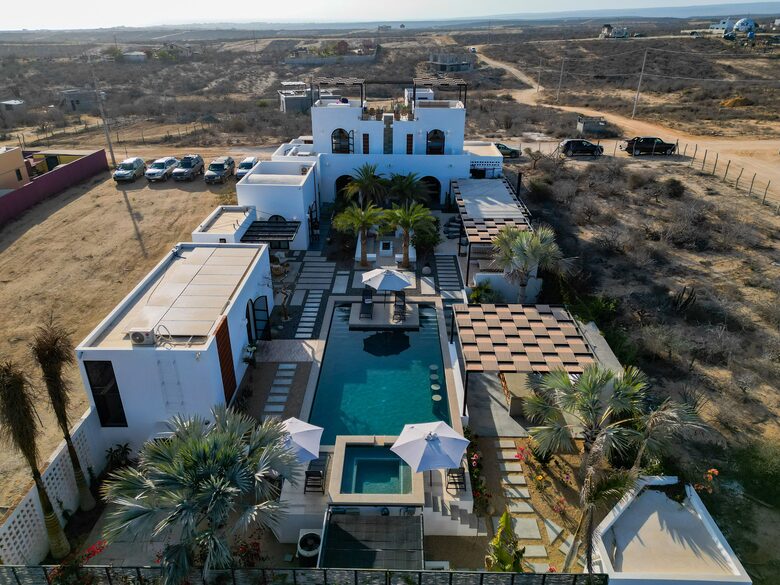 Casa Del Toro | Luxury Villa with Pool, Sauna & Rooftop Ocean Views - Todos Santos, Mexico