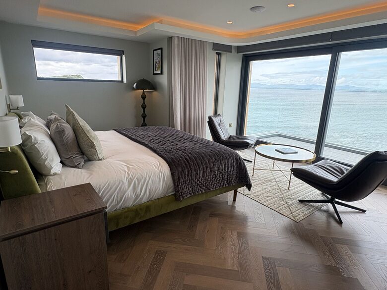 Oceanfront Cliff House with a Tennis Court - Rossnowlagh, Ireland