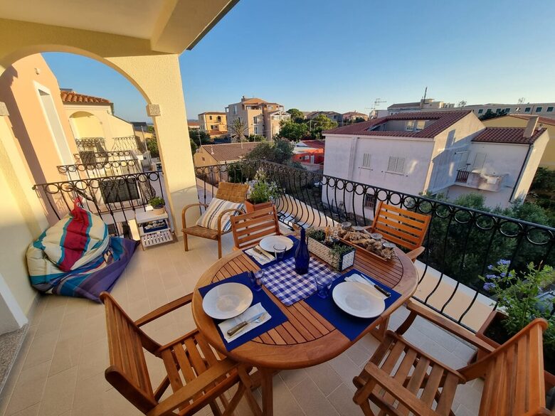 Refined Island Apartment with Terrace - La Maddalena, Italy