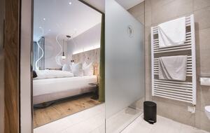 A Double Room at Hotel St. Anton - Sankt Anton am Arlberg, Austria