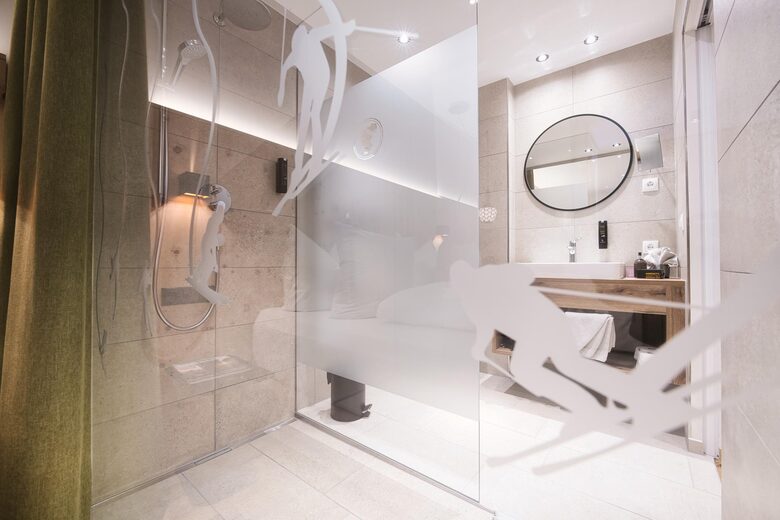 A Double Room at Hotel St. Anton - Sankt Anton am Arlberg, Austria