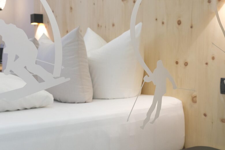 A Double Room at Hotel St. Anton - Sankt Anton am Arlberg, Austria