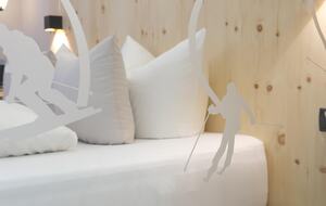 A Double Room at Hotel St. Anton - Sankt Anton am Arlberg, Austria