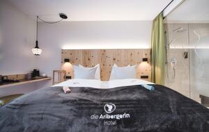 A Double Room at Hotel St. Anton - Sankt Anton am Arlberg, Austria